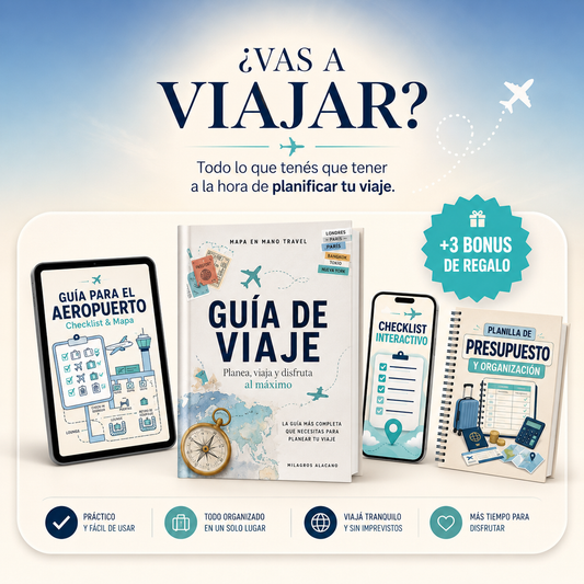 El Método Definitivo para Organizar Tu Viaje por Tu Cuenta + Bonus